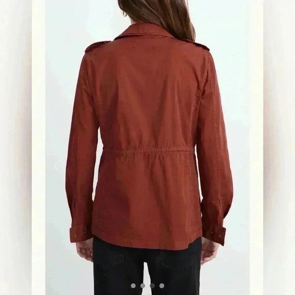 Velvet BY GRAHAM & SPENCER Ruby Light-Weight Army Jacket Size S - Picture 4 of 6